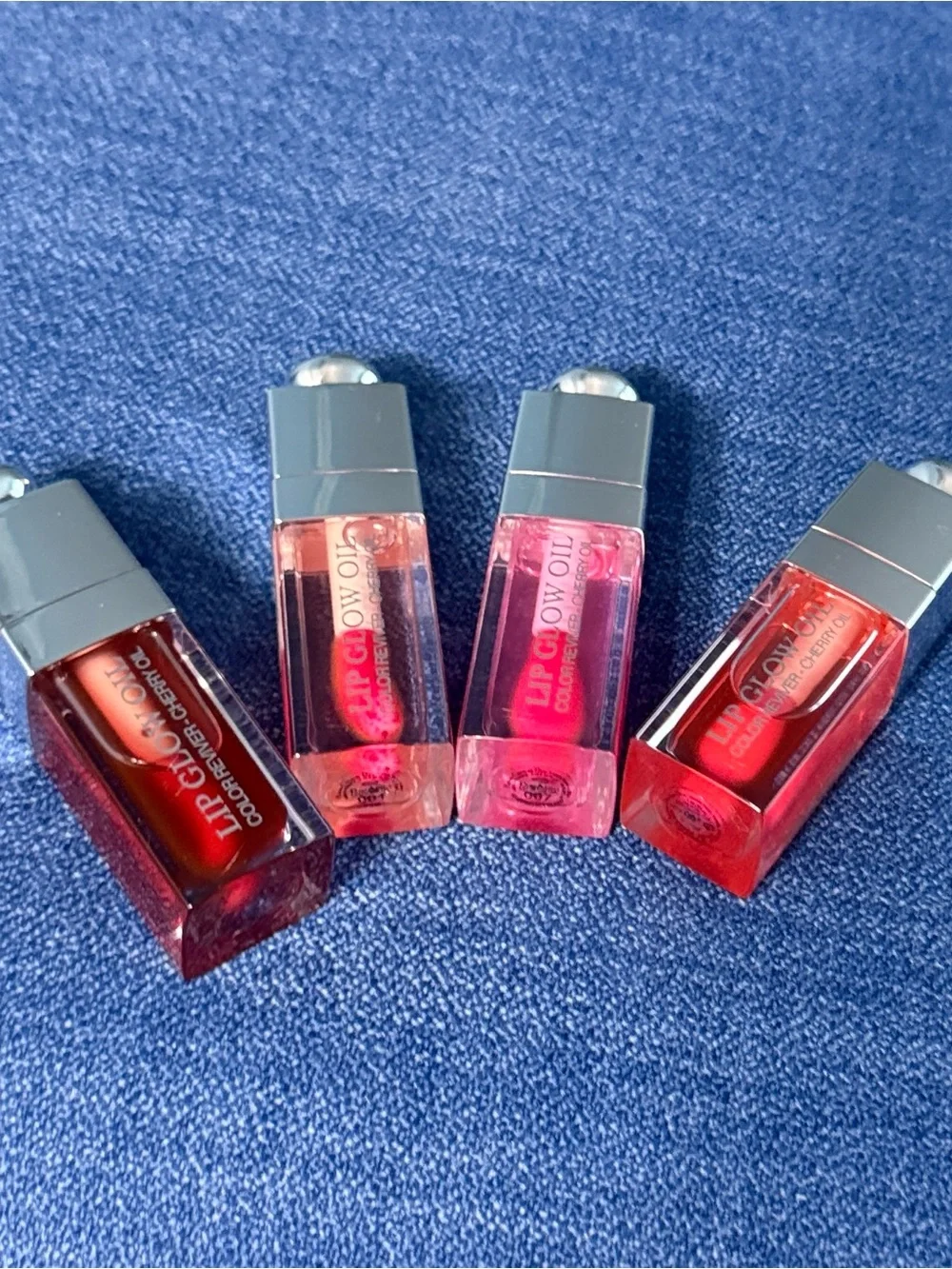 Dior Lip Glow Oil Color Reviver Set — 001,007,061,062 New without box.